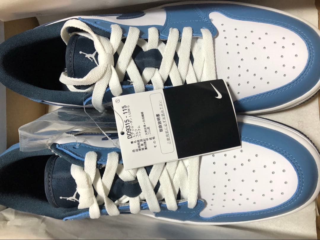 新品 27cm ナイキ エアジョーダン1 ロー G ゴルフシューズ 紺 - メルカリ