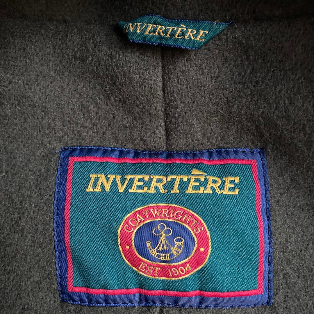 希少 緑タグ】インバーティア ヴィンテージ ダッフルコート ムーア