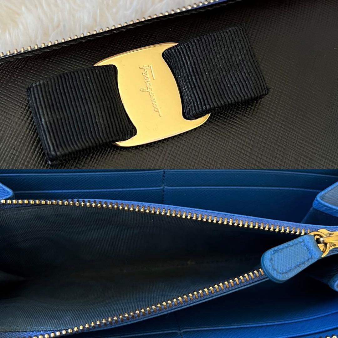Ferragamo サルバトーレフェラガモ L字ファスナー長財布 L字ファスナー