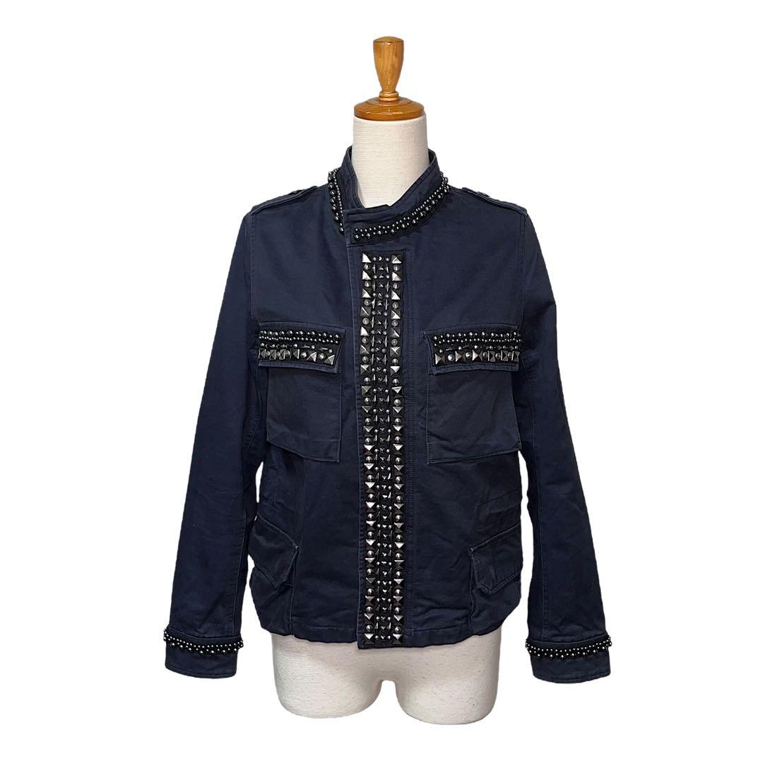 ジャケット・アウター Archive Hysteric Glamour Studs jacket HYSTERIC GLAMOUR - VIXEN GIRL刺繍 ヴァーシティジャケット