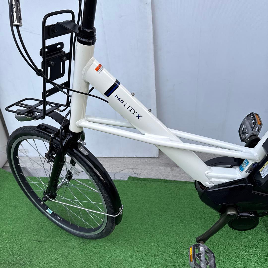 YAMAHAヤマハ電動アシスト自転車20インチ 12.3Ah ホワイト