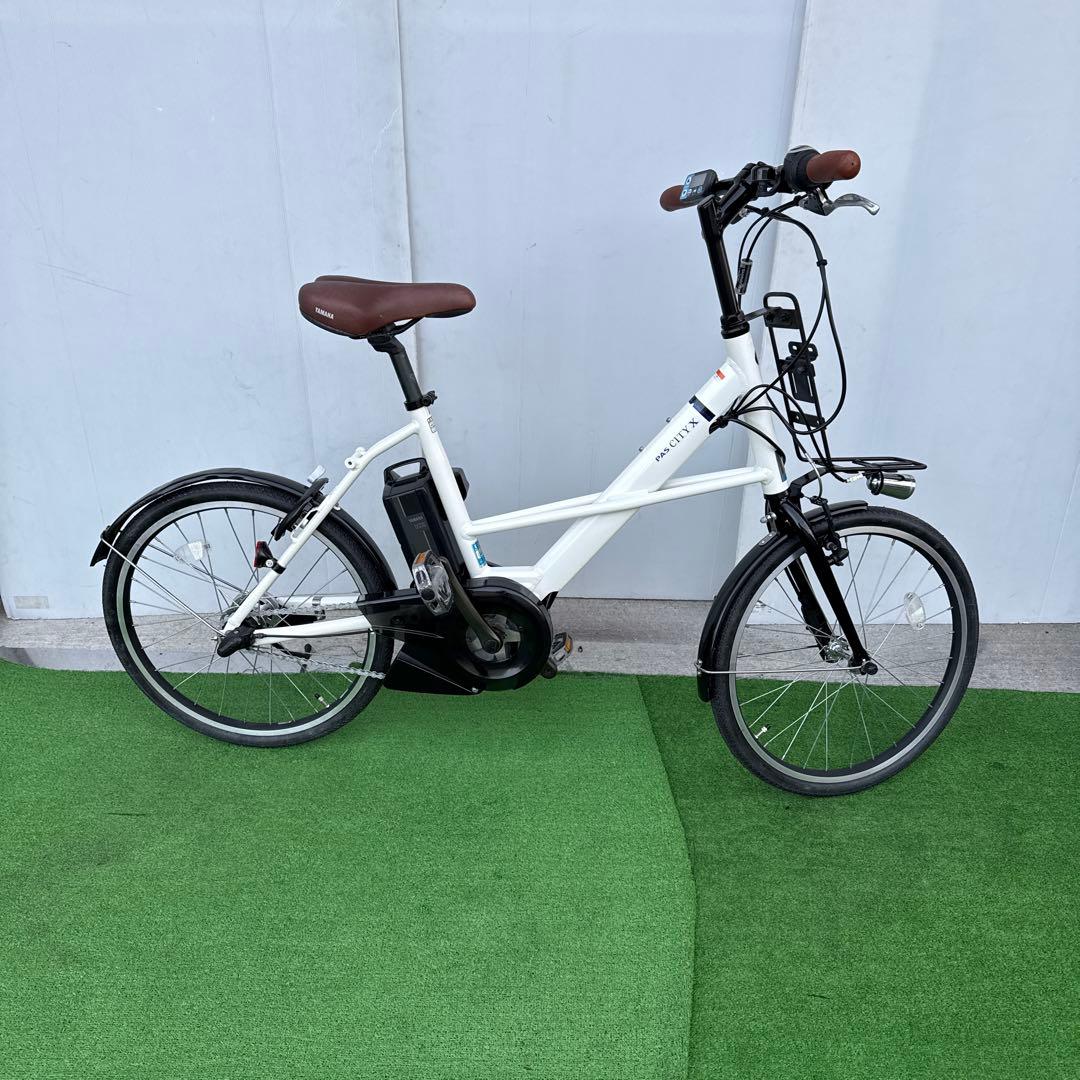 YAMAHAヤマハ電動アシスト自転車20インチ 12.3Ah ホワイト