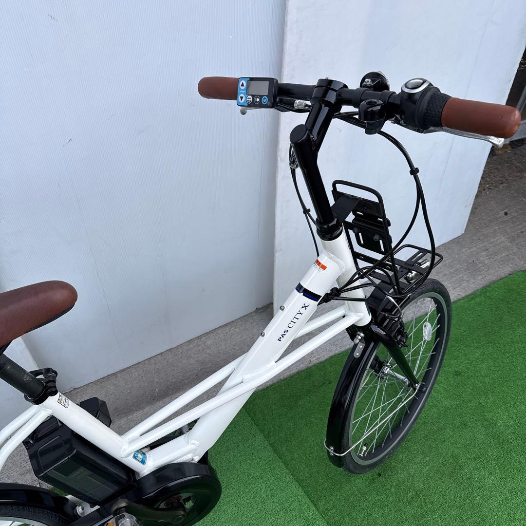 YAMAHAヤマハ電動アシスト自転車20インチ 12.3Ah ホワイト