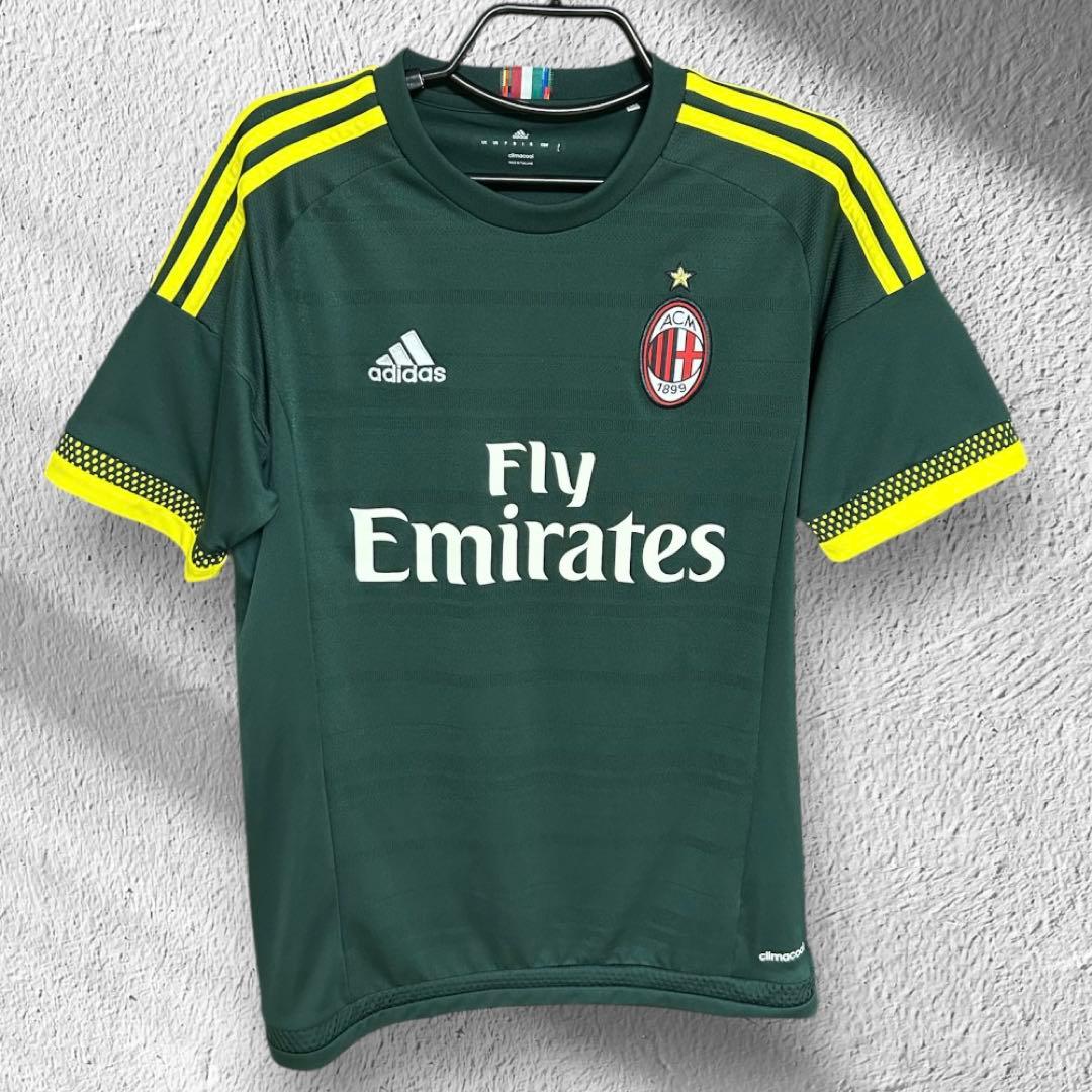 【ACミラン】2015-2016 3rdユニフォーム(adidas) AC Milan 15/16 Adidas Third Kit - Football Shirt Culture - Latest