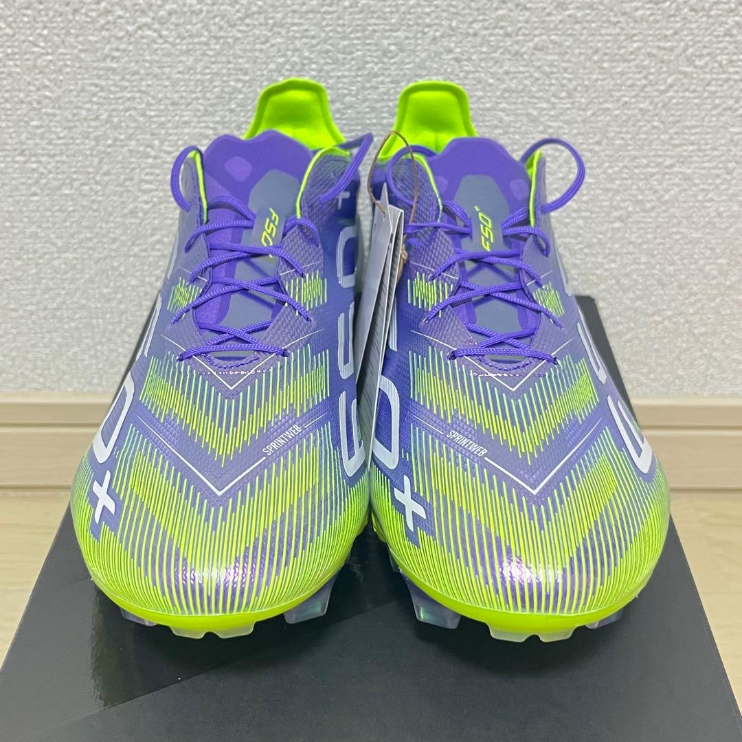 【新品】 F50 + FG 26.5cm 天然芝用 トップモデル adidas