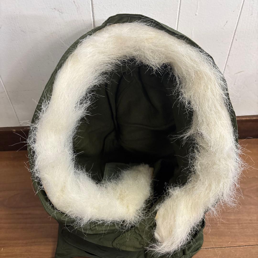デッドストック 米軍 実物 80s M65 フィッシュテールパーカーフード ②