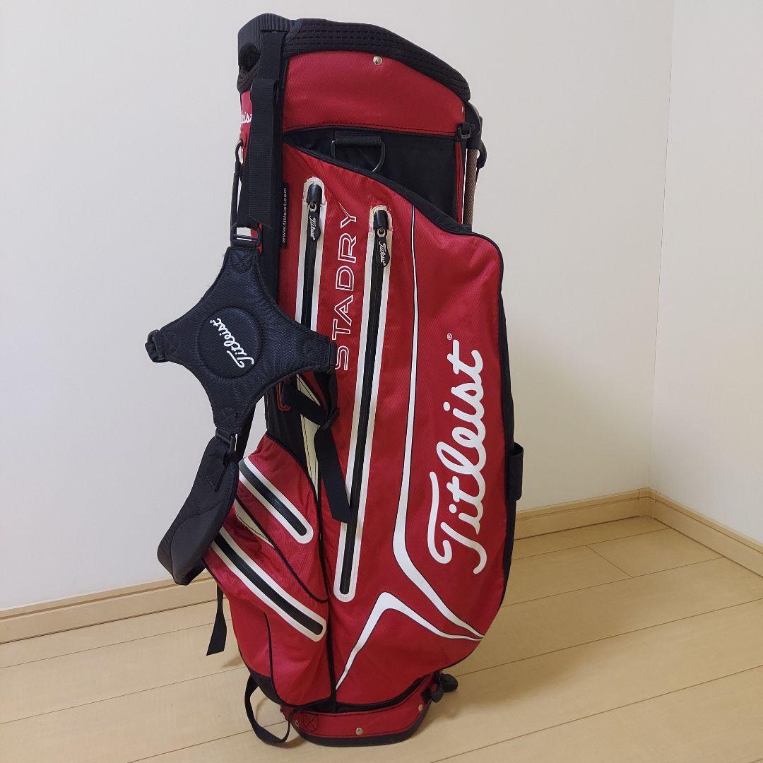 Titleist タイトリスト 9型 キャディバック 軽量 スタンド☆耐水モデル