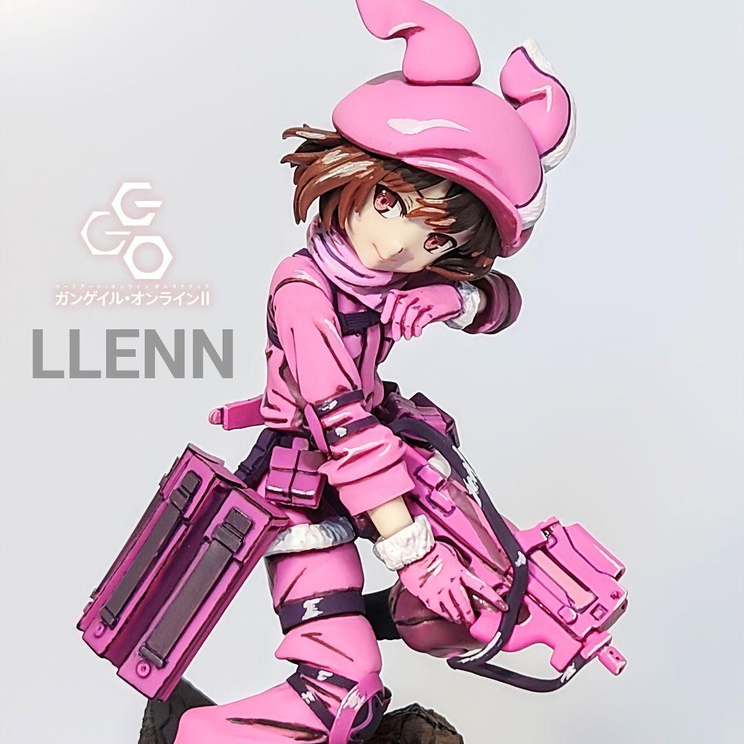 ゆ*ず様 SEGA ガンゲイルオンライン　レン　リペイントフィギュア SEGA ガンゲイルオンラインレンリペイントフィギュア