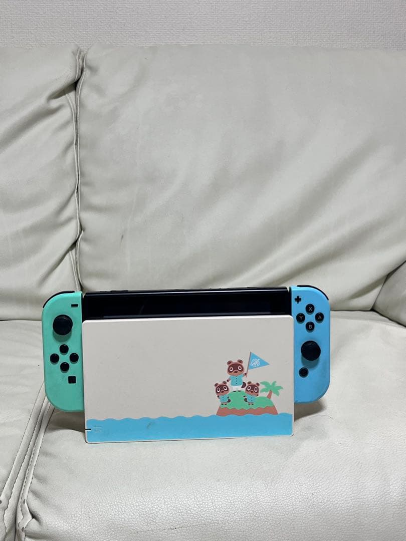 Nintendo Switch あつ森 本体とスタンドのみ あつまれ どうぶつの森」のJoy-Con・ドックがついに予約受付スタート