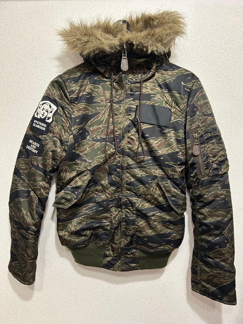 Hysteric glamour ヒステリックグラマー プリマロフト ダウン迷彩