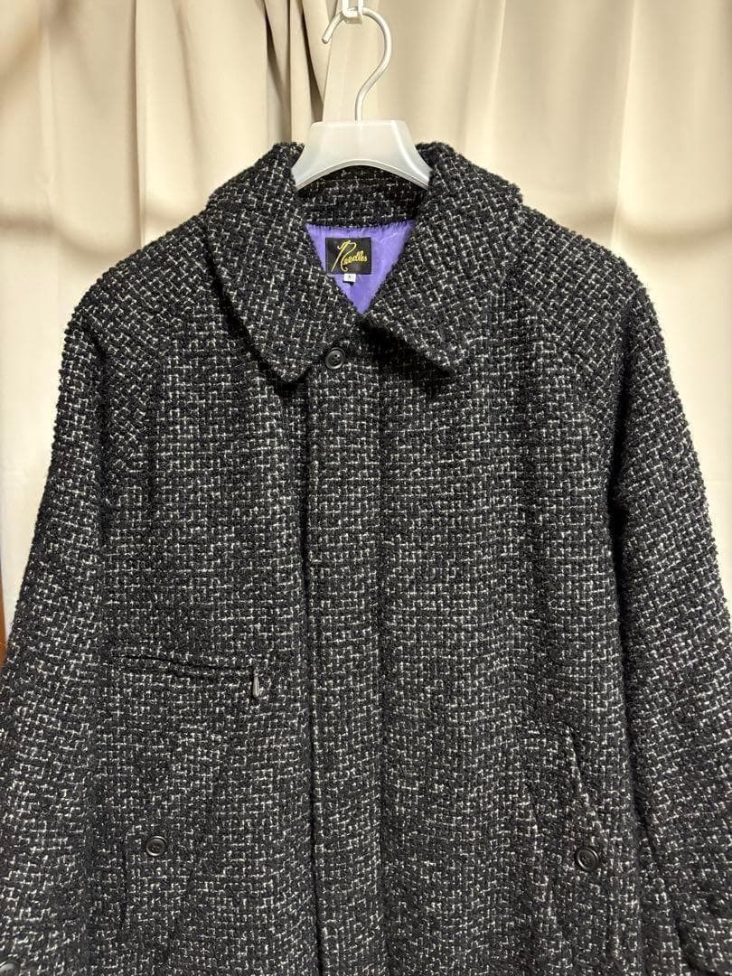 ジャケット・アウター needles Balcollar Coat -W/PE/R/N Tweed