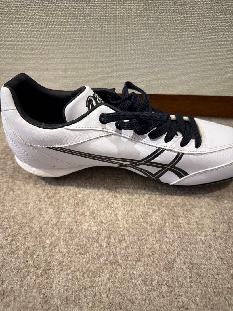 asics 野球　スパイク　シューズ 26.5cm ホワイト/ブラック
