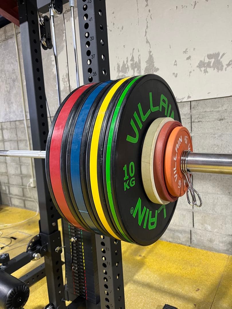 美品】MBCスクワットラック+ラットプル VILLAINプレート125kg - メルカリ