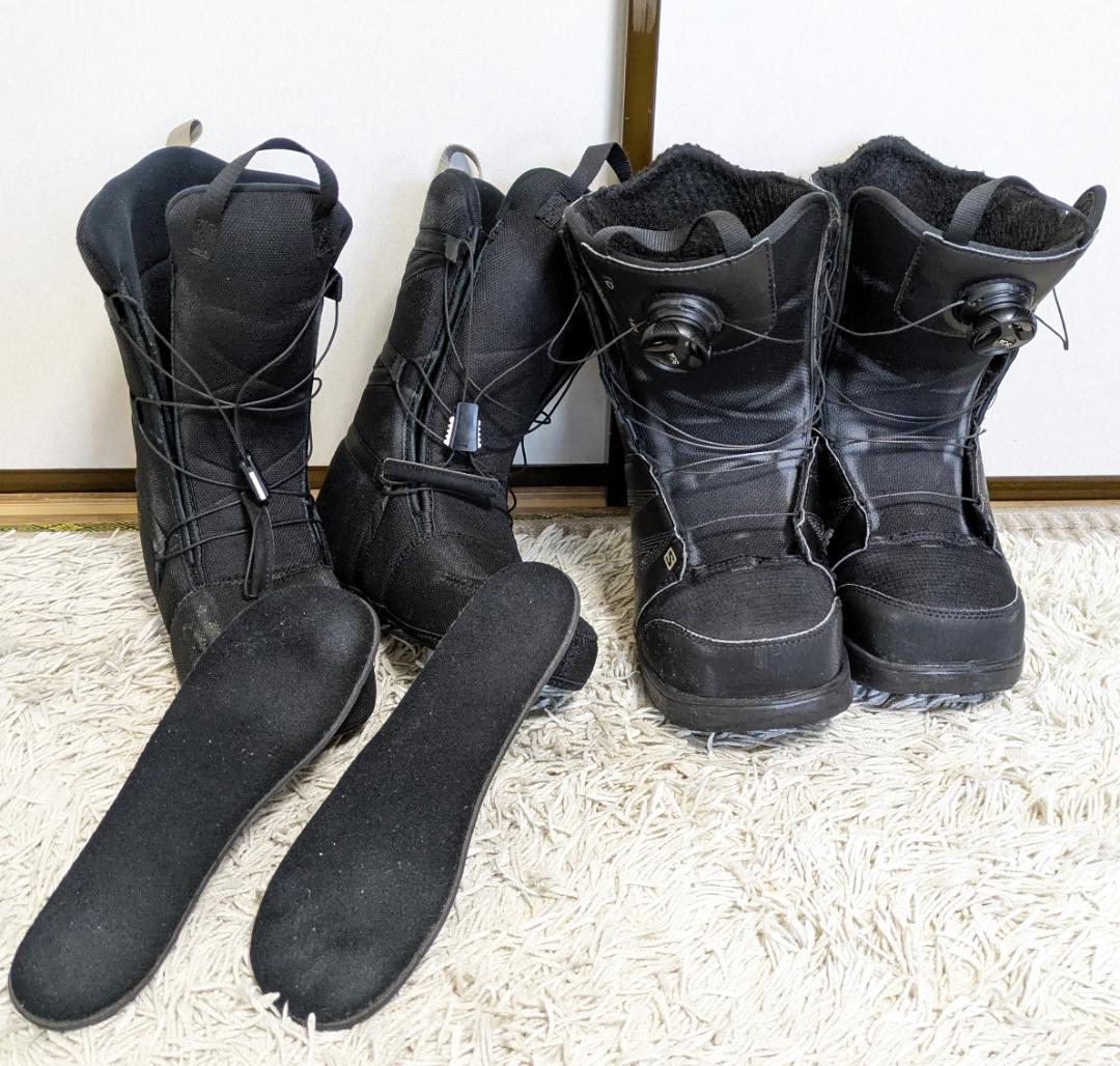 【8回使用】25.5cm サロモン タイタンボア 2023 スノーボードブーツ