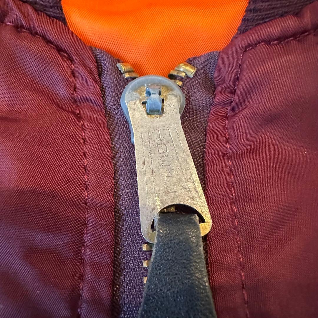 希少カラー☆ 90s USA製 ALPHA MA-1 ボルドー M - メルカリ