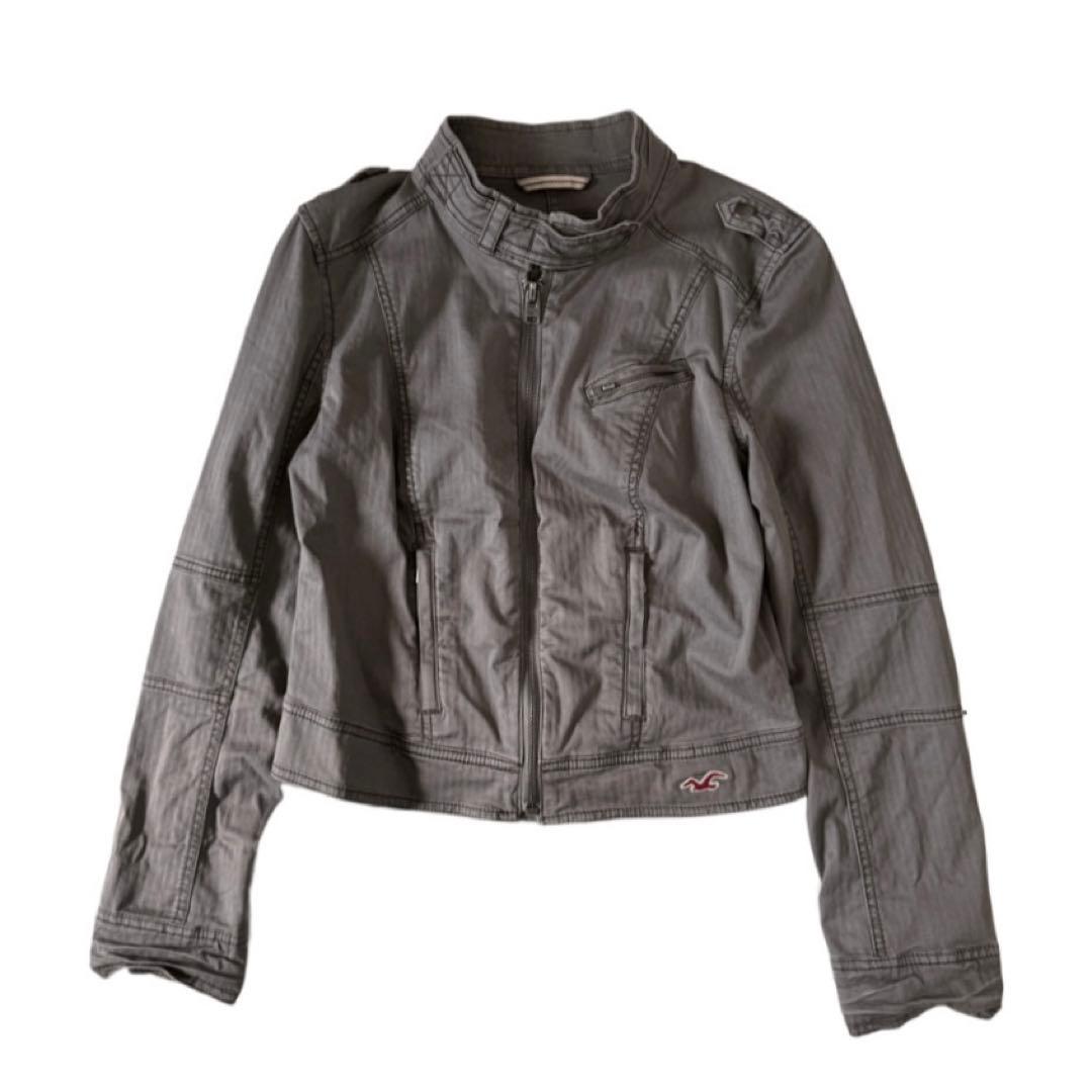 HOLLISTER Y2K グランジ ダークコア ミリタリー ジャケット - メルカリ