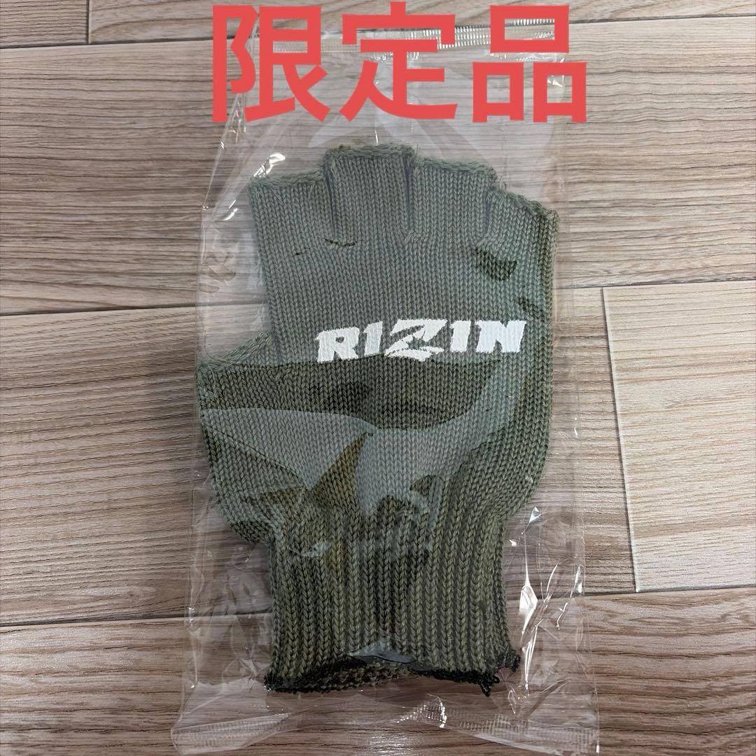 激レア》 RIZIN オープンフィンガー 手袋 - メルカリ