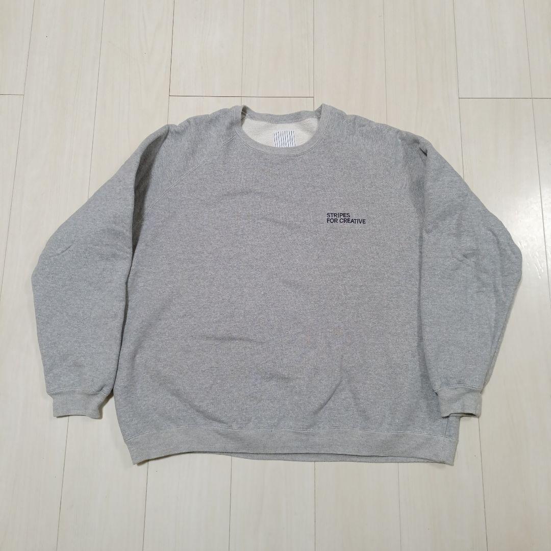 Stripes For Creative SFC スウェット ラグラン グレー - メルカリ