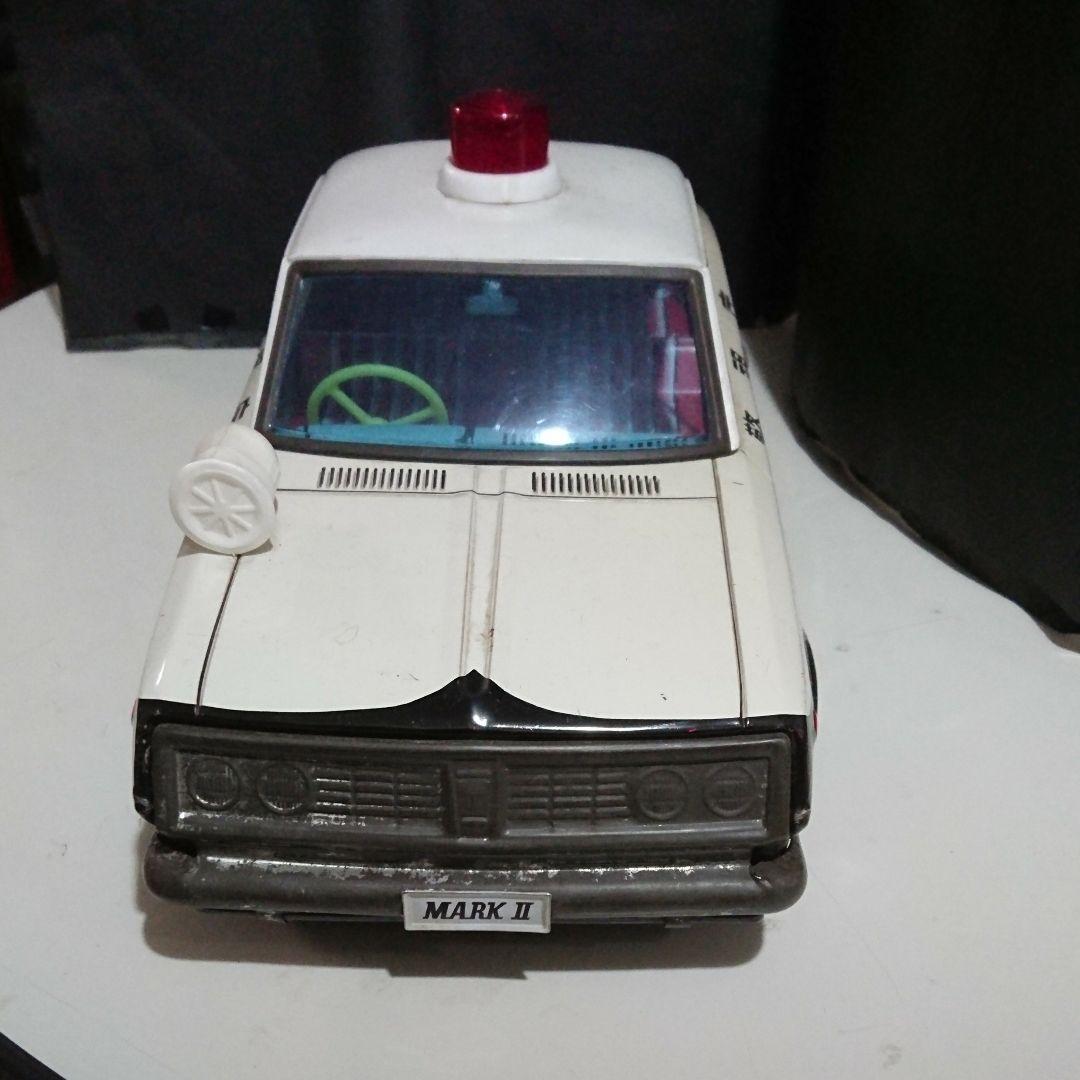 ⭐昭和レトロ、ブリキ、コロナマークⅡ大型警視庁パトカー - メルカリ