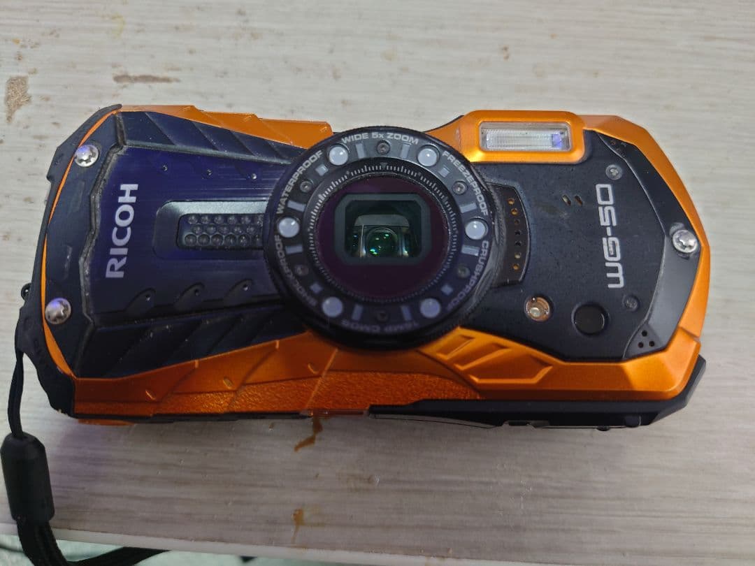 RICOH リコー デジカメ WG-50 防水、耐衝撃、防塵、耐寒 オ