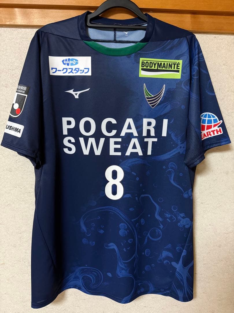 徳島ヴォルティス　オーセンティックユニフォーム　2XL 岩尾憲 徳島ヴォルティス 2024オーセンティックユニフォーム 19 岩尾 憲 2XL