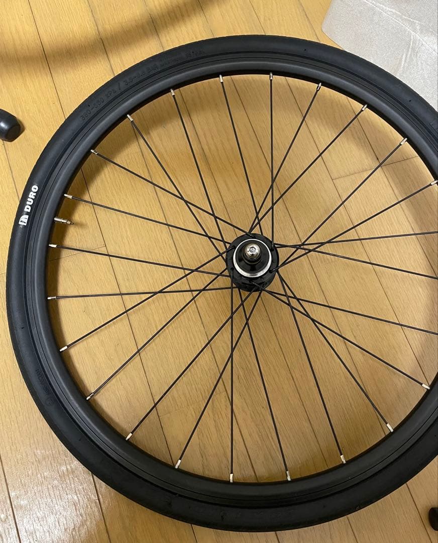 ミニベロ ピストホイール 451サイズ 完成車外し-廃盤商品