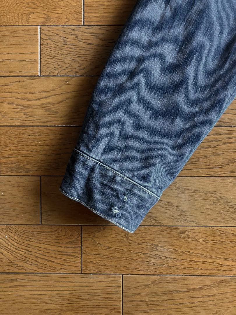 Wrangler 70s 黒タグ前期 左綾 124MJデニムジャケット 38 - メルカリ