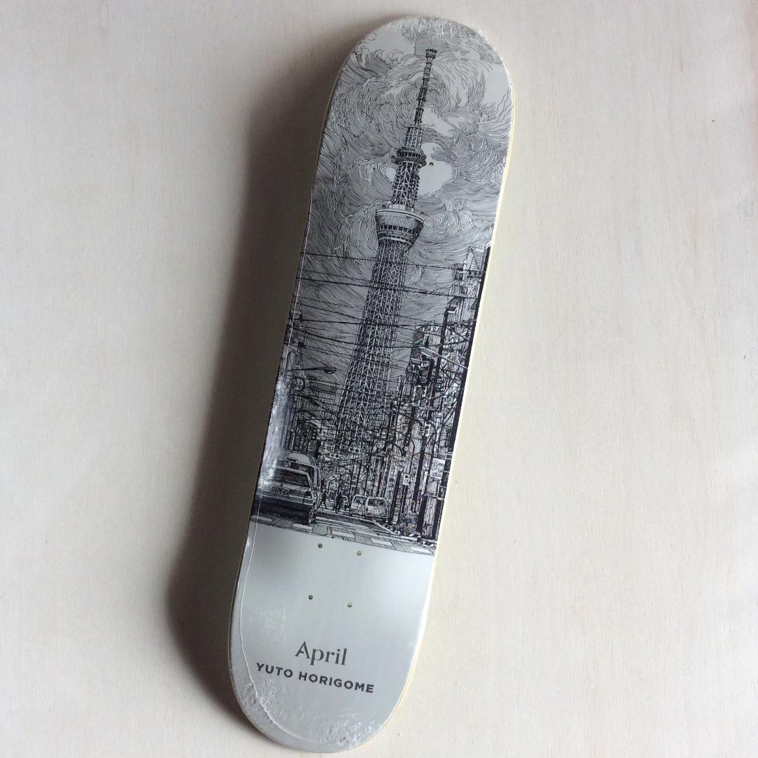APRIL 8.0 エイプリル スケートボード デッキ スカイツリー 堀米