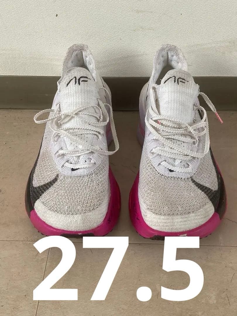 Nike アルファフライ3 27.5 ホワイト/ピンク Nike AlphaFly 3 