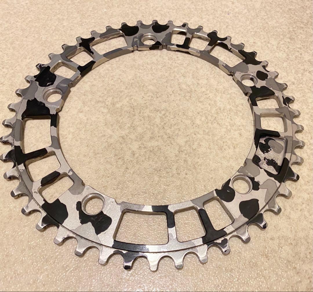 パーツ AARN track chainring camo 47T PCD144 AARN* track chainring (camo) - BLUE LUG GLOBAL ONLINE STORE