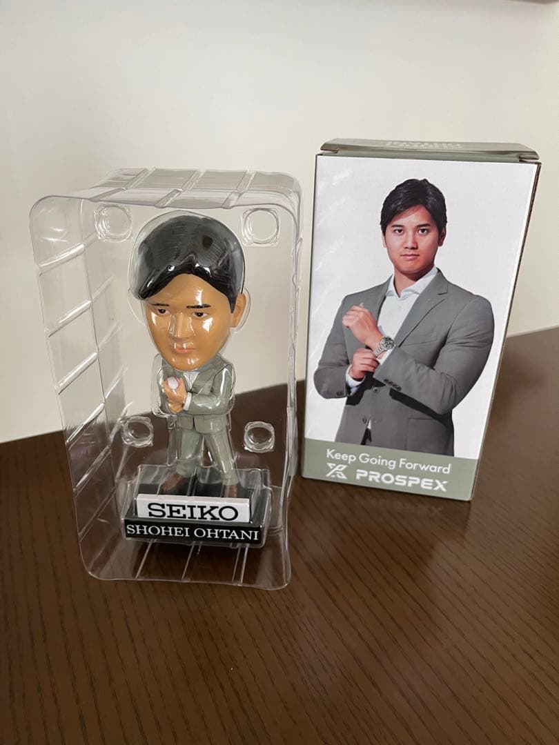 大谷翔平　ボブルヘッド　フィギュア　SEIKO セイコー セイコー 大谷翔平選手 ボブルヘッド SEIKO フィギュア | よしつねの