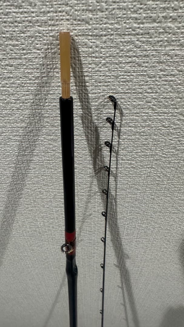 新品　旭信　チヌヘチ竿 布袋竹　淡竹　2.45m 2本継ぎロッド　きょくしん