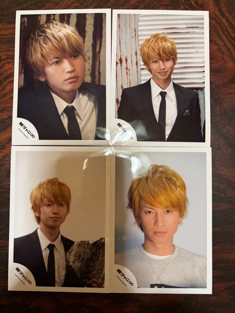 関ジャニ∞ SUPEREIGHT 大倉忠義 金髪生写真 ジャニーズショップ