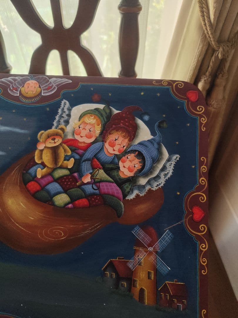 籐製 ボックス トールペイント バスケット 籠