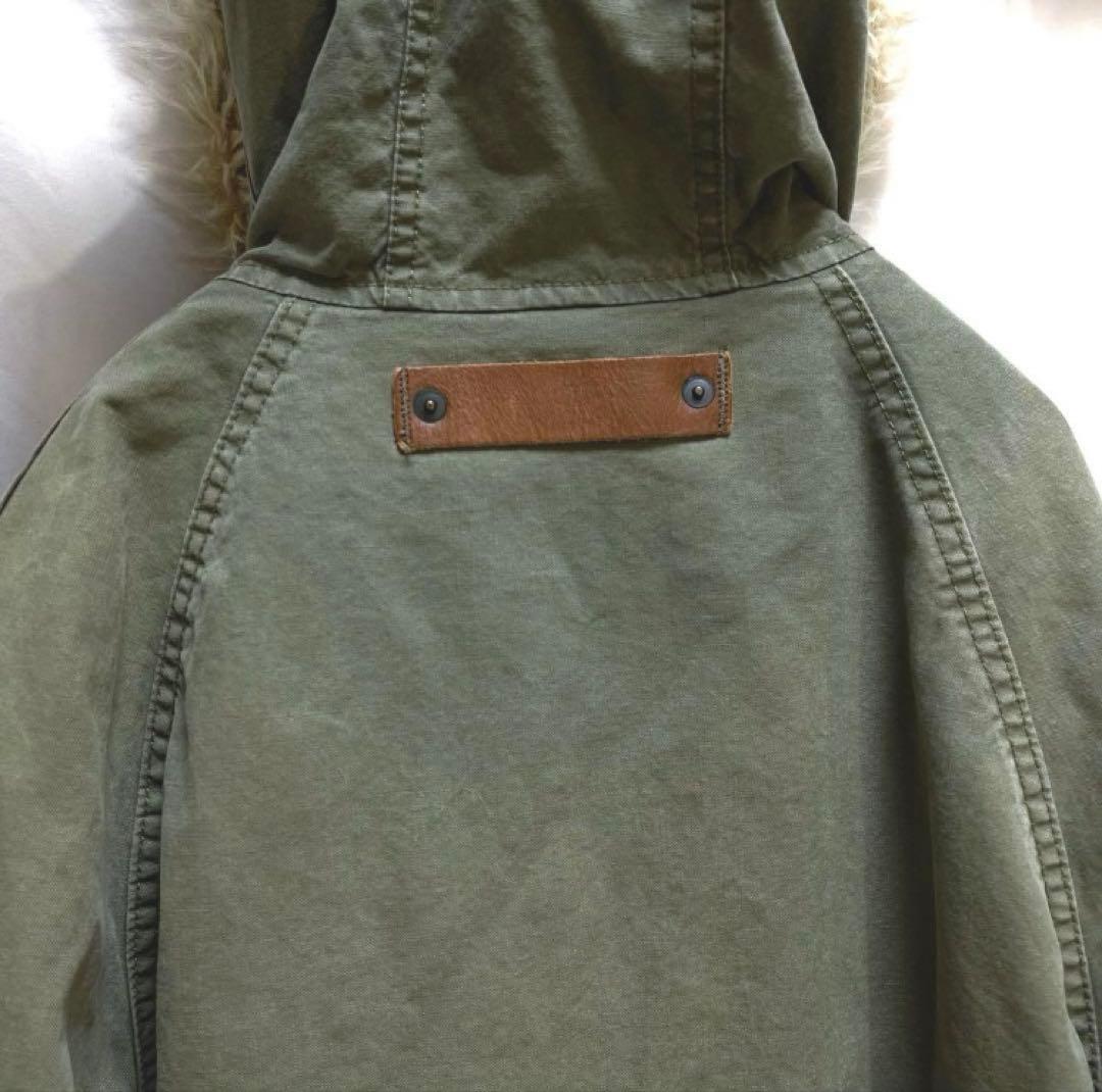 ハリウッドランチマーケットモッズコート N-3B ミリタリー BLUEBLUE