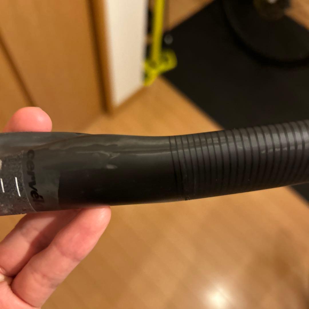 最終値下げ cervelo 純正エアロカーボンハンドル 380mm - メルカリ