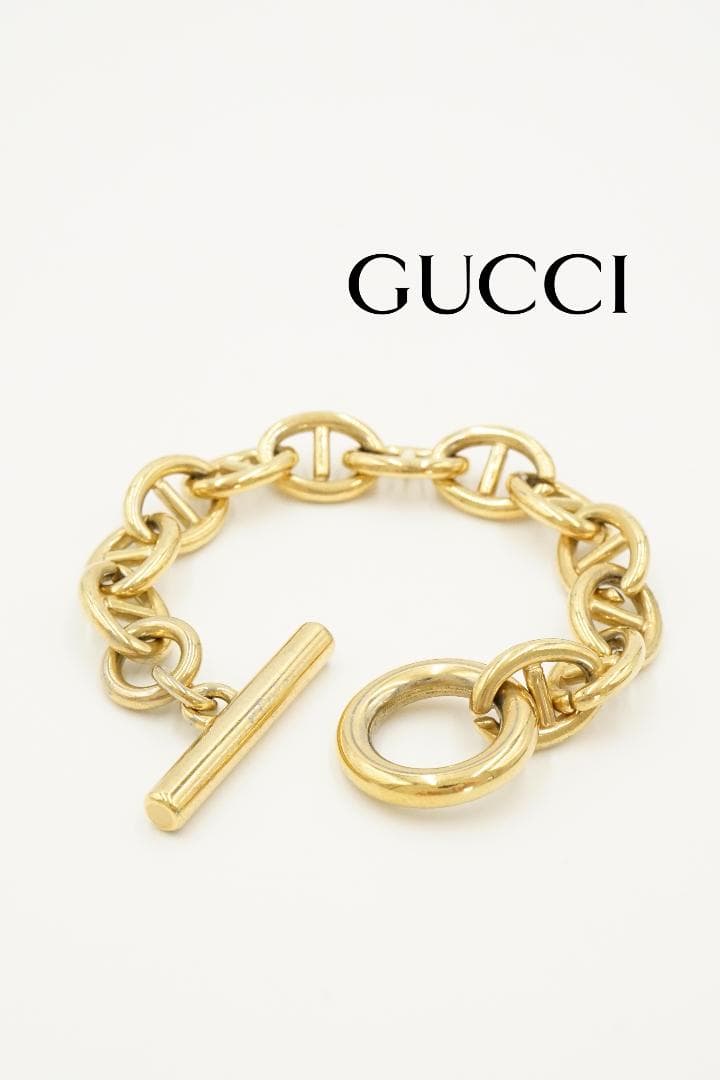 GUCCI グッチ トムフォード期 シェーヌダンクル ゴールド ブレスレット