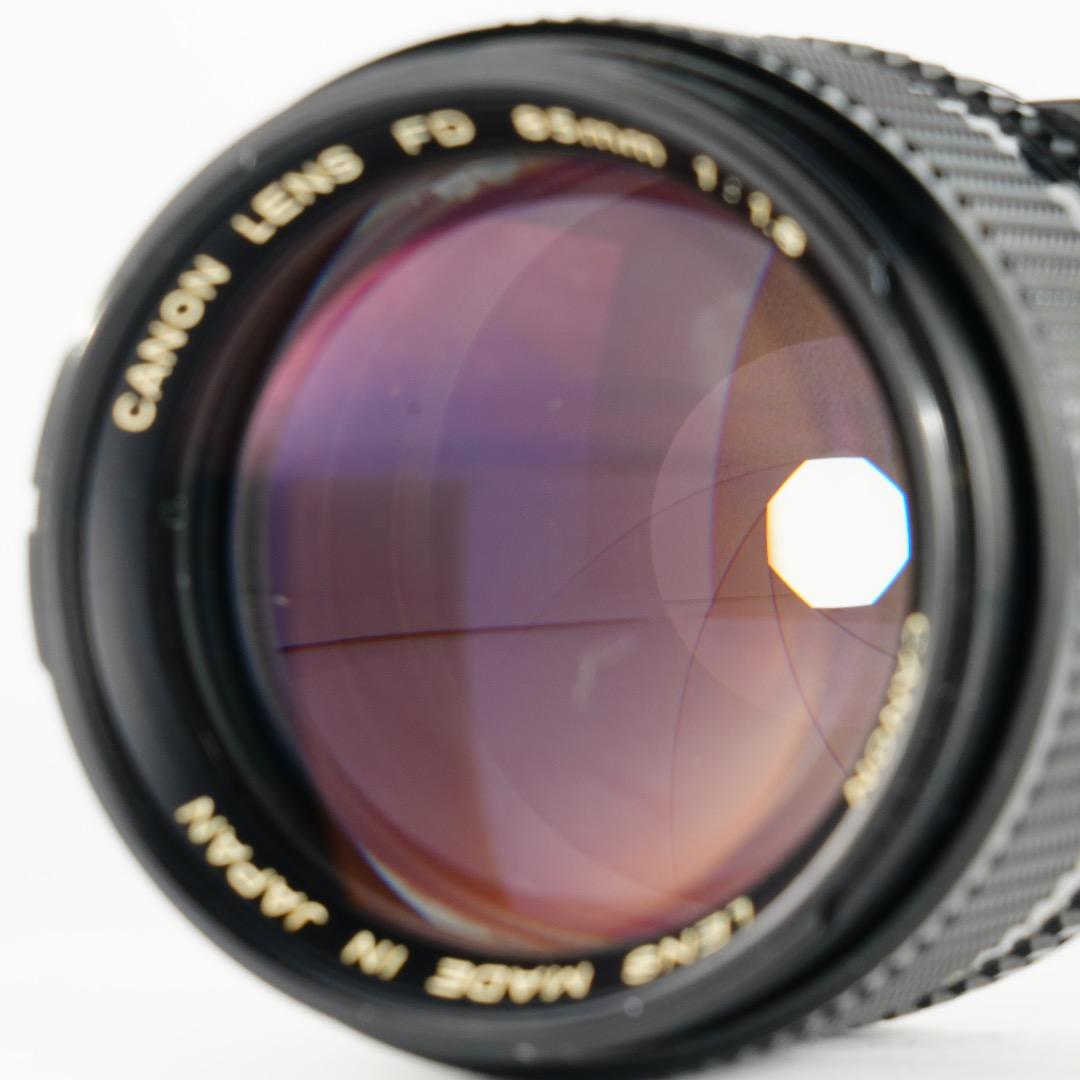 整備＆テスト済】Canon New FD 85mm F1.8 329