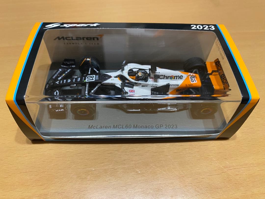 McLaren MCL60 MonacoGP 2023 オスカーピアストリ McLaren MCL60 MonacoGP 2023 オスカーピアストリ McLaren F1 MCL60