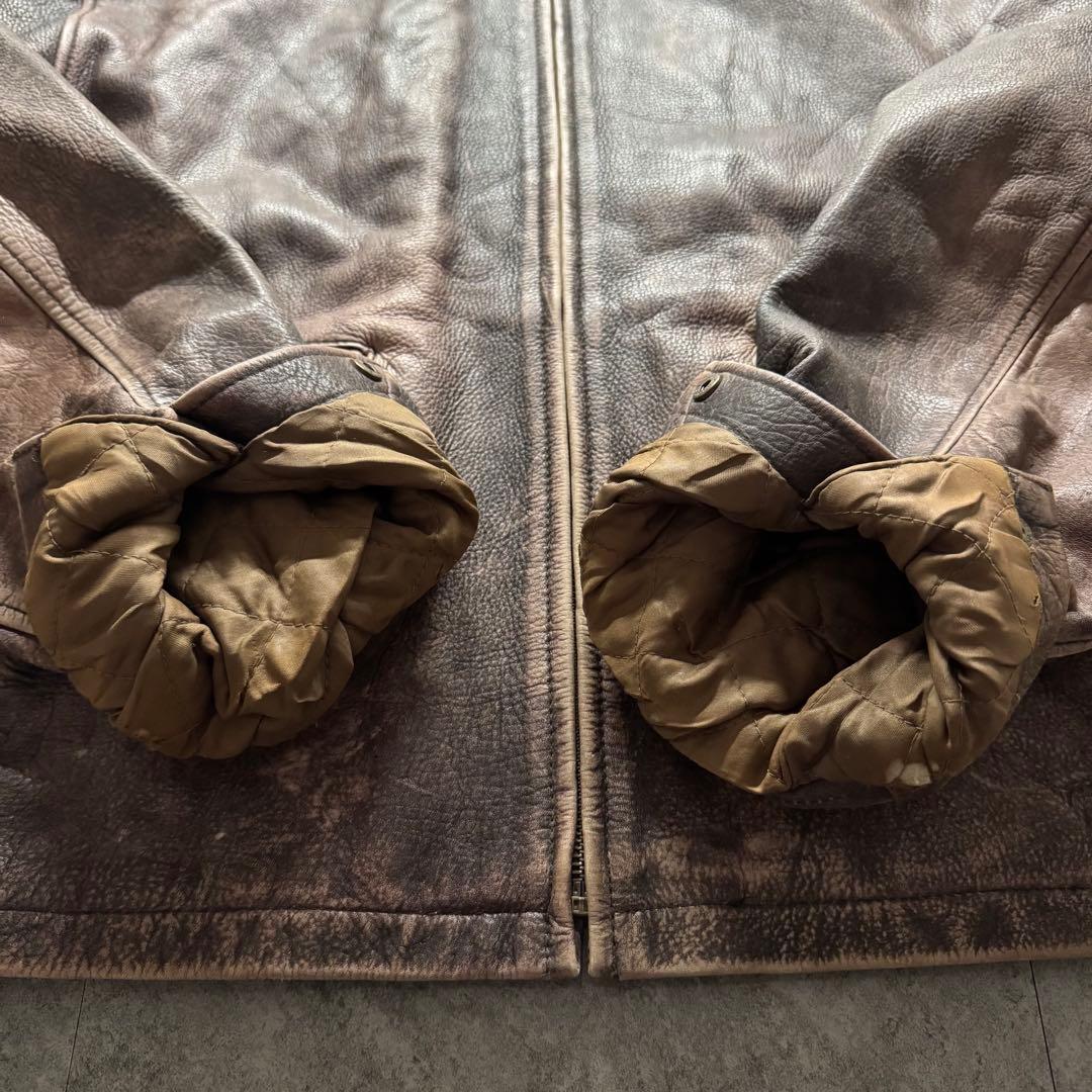 90s OLD GAP L シングルライダース プレミアムスタンダード レザー