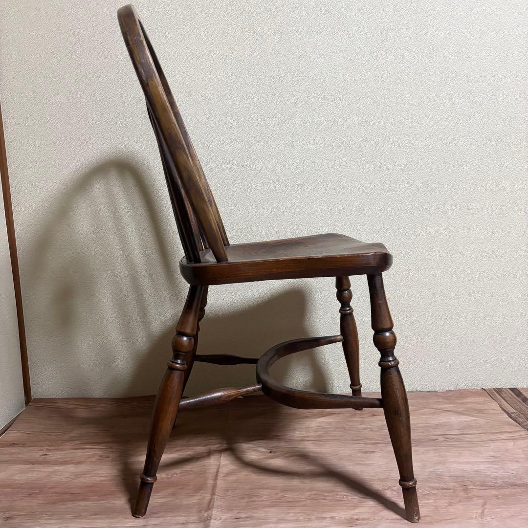 イギリス アンティーク 家具 ダイニング チェア 1930年頃 オーク材【開