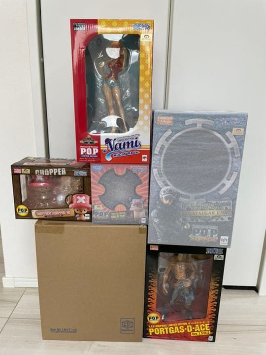 【最安値】ワンピース P.O.P 限定 8体セット 新品未開封 POP Portrait.Of.Pirates ワンピース フィギュア エクセレントモデル