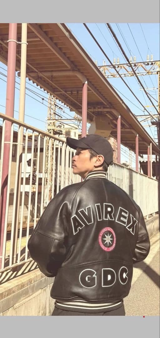 GDC 【AVIREX×GDC collabo】stadium jumper