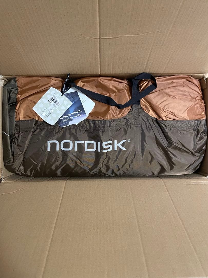 【新品】ノルディスク レイサ 6 PU カシュー/ブラウン[122057] NORDISK（ノルディスク） レイサ 6 PU カシュー 122057 テント