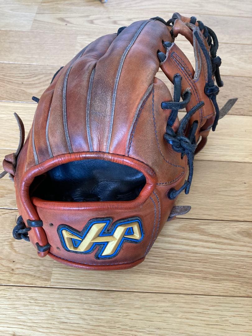 ハタケヤマ 軟式グローブ オレンジ HATAKEYAMA (ハタケヤマ) 軟式グローブ 33cm オレンジ THシリーズ