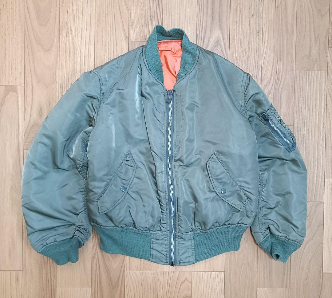 USA製 Vintage ALPHA MA-1 フライトジャケットサイズ M 楽天市場】ALPHA アルファ MA-1 フライトジャケット US（ゆったり