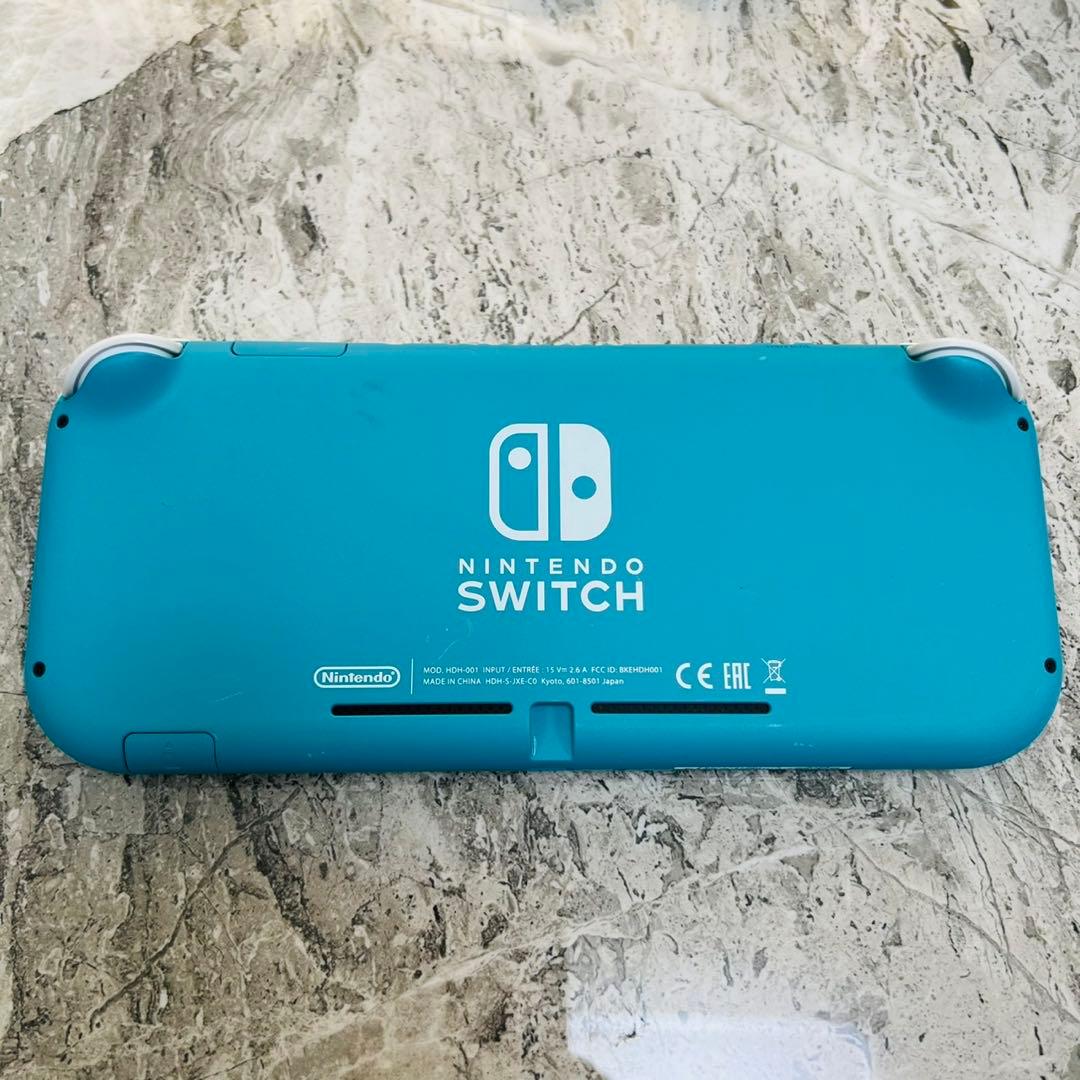 完動品】Nintendo Switch Lite ターコイズ 本体 - メルカリ