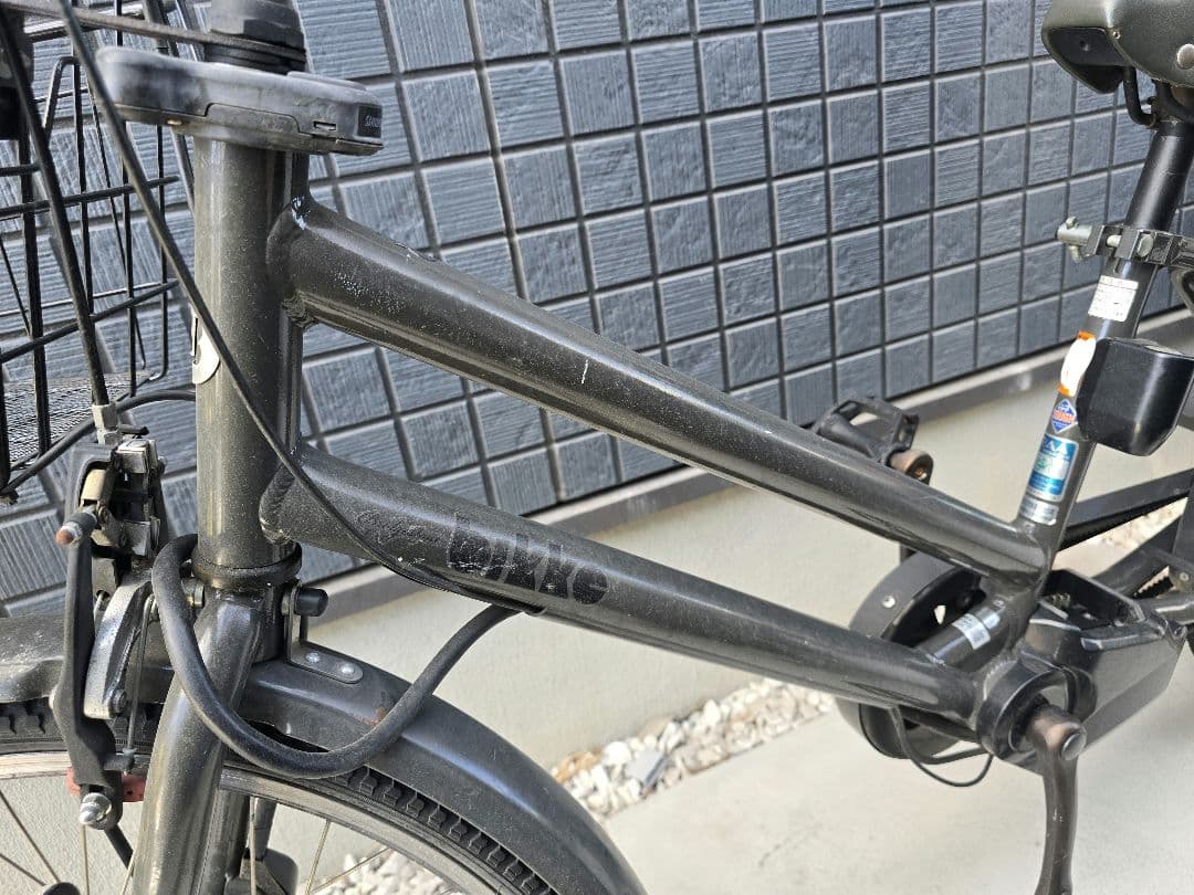 ジャンク品！bikke ブリヂストン 子供乗せ 電動自転車 ビ