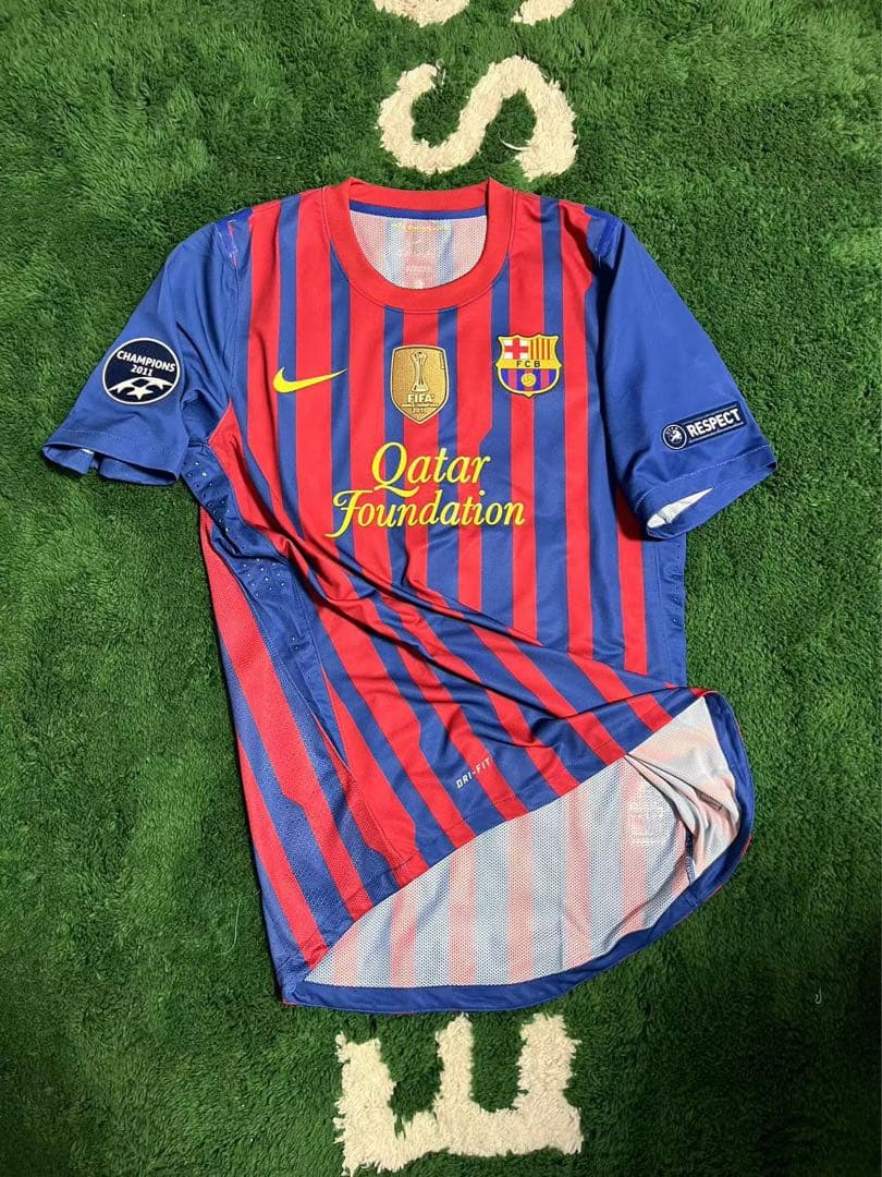 選手支給品Messi メッシ バルセロナ 11/12 ユニフォーム UCL