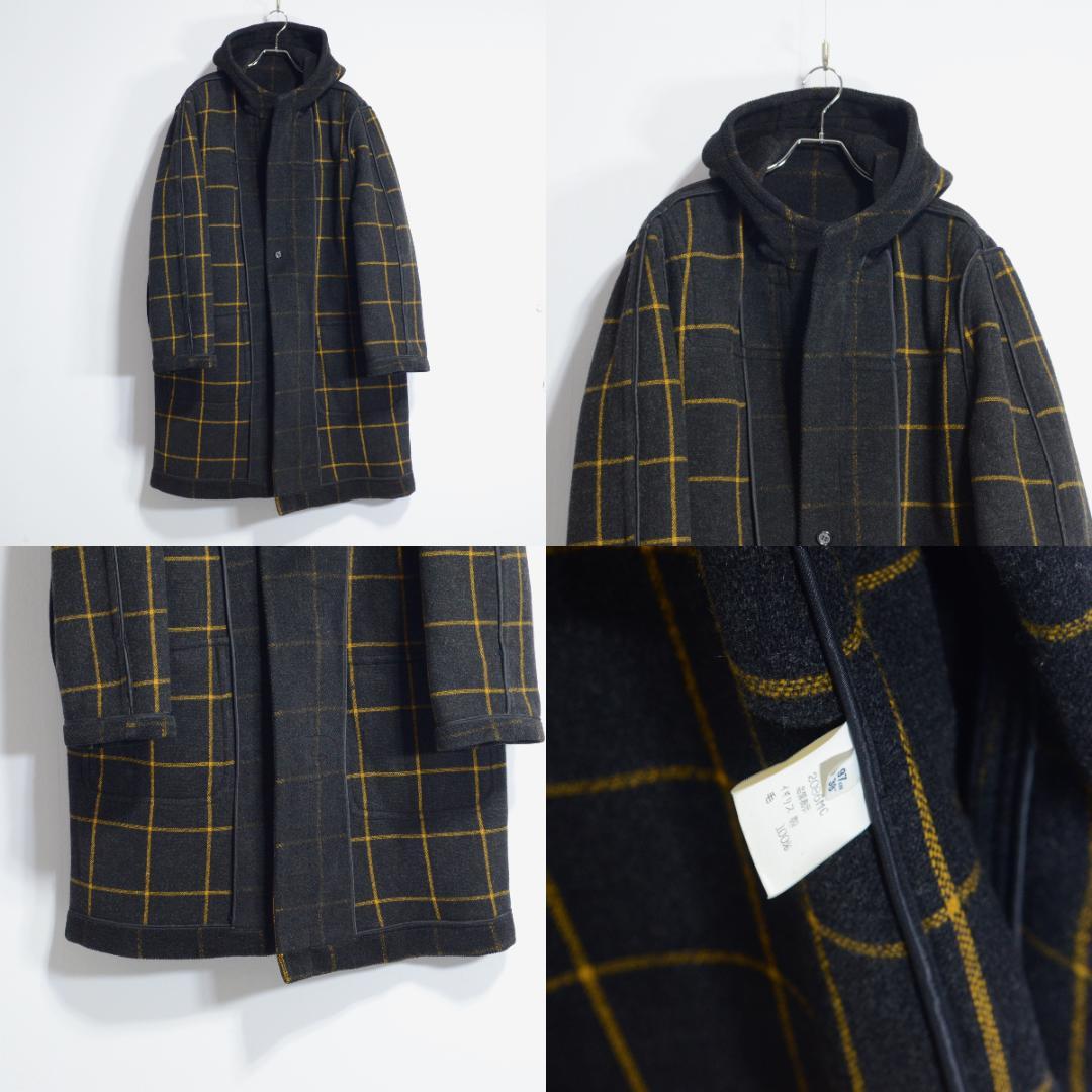 超極上品 グレンフェル ダッフル ムーアブルック グレー×オレンジ サイズ38